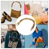 sourcing map 2 Pcs ABS Purse Handles 5" U-Shape Handbag