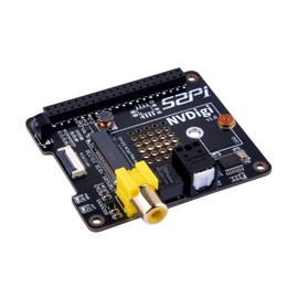 GeeekPi 52Pi NVdigi Expansion Board for The Raspberry Pi 5, Capabilities of The HiFi Digi for High-Quality S/PDIF Audio Output, Support NVMe 2242/2230 SSDs