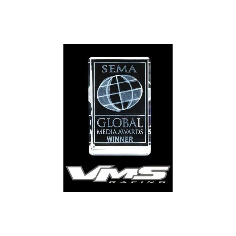 VMS RACING SHORT SHIFTER + TEAR DROP SHIFT KNOB RED
