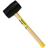 SK11 Wooden Handle Rubber Hammer, 1LBS