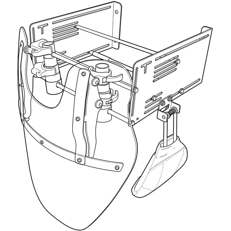 Tour Pack Wall Mount Bracket, Storage Rack for Harley Touring