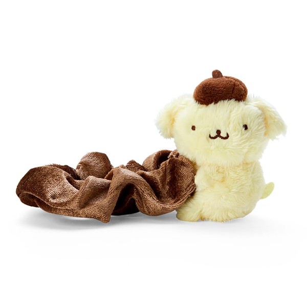 Sanrio 497258 Pom Pom Pudding, Huggable Scrunchie
