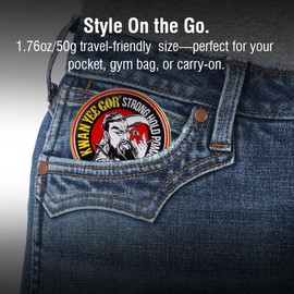 KWAN YEE GOR Strong Hold High Shine Hair Pomade 1.76oz for Men Styling