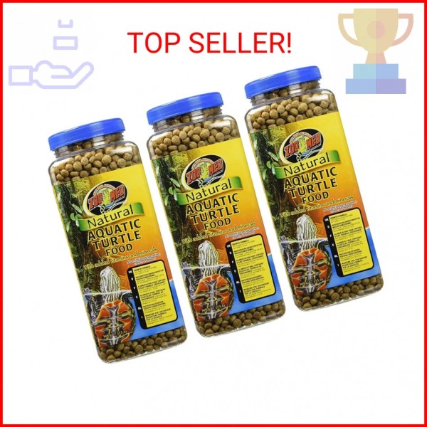 Zoo Med Natural Aquatic Turtle Food (Pellets) 13 oz -