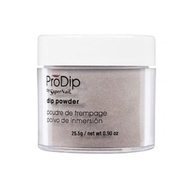 Supernail Prodip Colored Acrylic Dip, Powder Smokey Grey, 0.9 Ounce