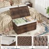 HOOBRO Storage Basket with Lid, 42.3 Gallon (160L) Wicker Basket,