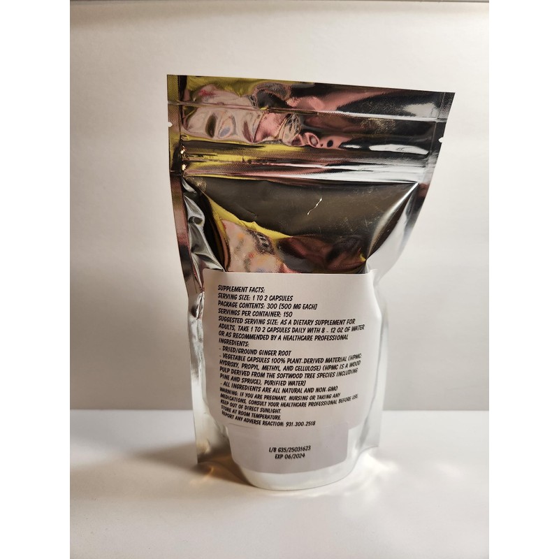 Paisley Farm and Crafts Ginger Root Moringa Leaf and Seed