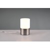Trio Leuchten Ary II 591000107 Table Lamp Matt Nickel Metal