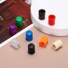 sourcing map 10pcs Red Guitar Effect Pedal Knob, 5/8" Plastic