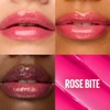 Maybelline Lifter Glaze, Bálsamo Labial Hidratante con Cereza, Rose Bite