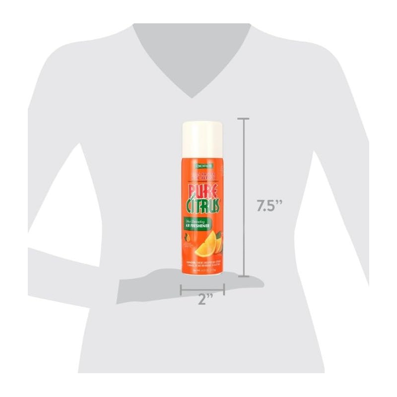 Pure Citrus Orange Air Freshener, 4oz. pack 1