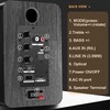 LONPOO Bluetooth Bookshelf Speakers for Turntable - Wireless 60W RMS