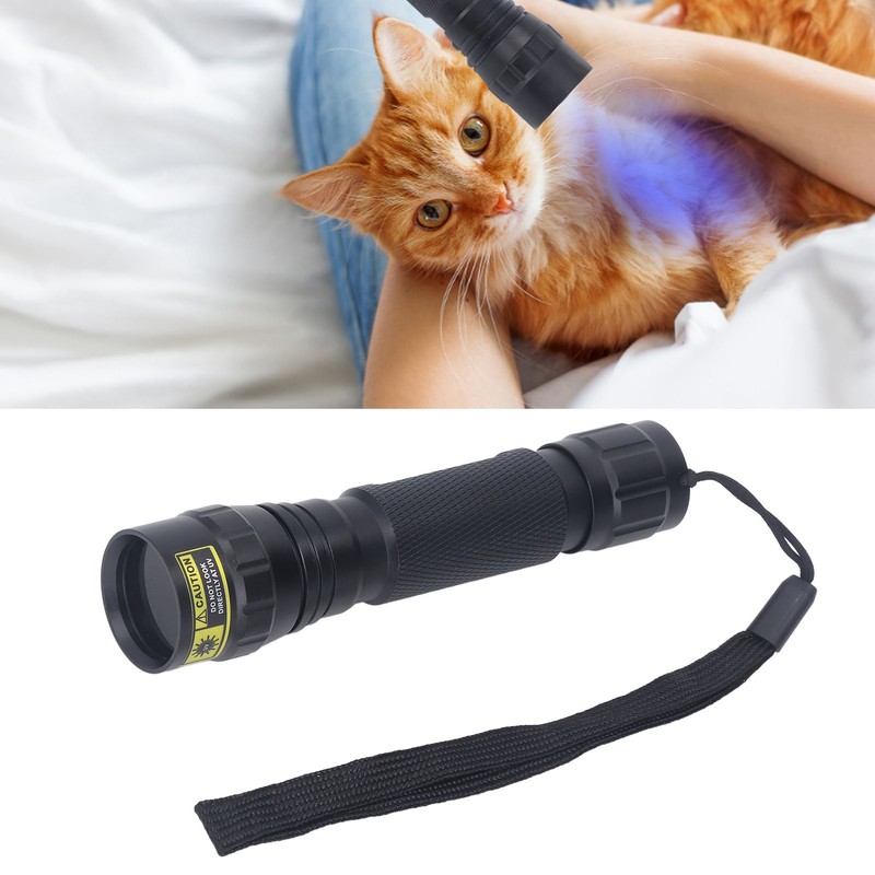 UV Flashlight Curing Light Blacklight 365nm 5W Portable Inspection Tool