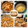 Air Fryer Paper Liners, 110 PCS Non stick Oil Resistant