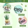 Boho Plant Affirmation Station Bulletin Board Set Greenery Motivational Classroom