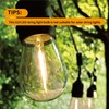 VISTERLITE 30 Pack S14 Edison Light Bulbs, Shatterproof LED Replacement