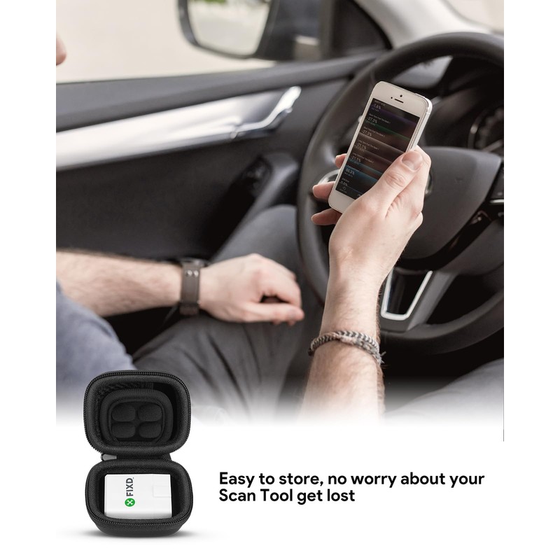 Case for FIXD Car Diagnostic Tool, Bluetooth OBD2 Scanner Diagnostic