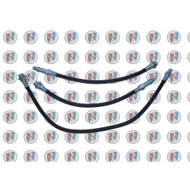 CARS Inc. 1961-1963 Buick Special & Skylark Brake Hose Set | Front & Rear | Complete Set