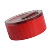 Rotatable Divided Serving Tray Red Double Layer Nut Candy Snacks