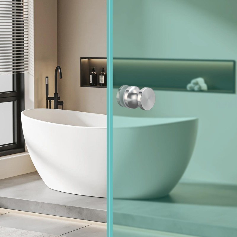 Alise Shower Door Handle, Sliding Shower Doors Knob, Heavy Duty