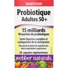 Webber Naturals Probiotic Adult 50+, 15 Billion Active Cells, 10