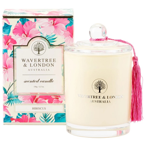 Wavertree & London Scented Candle - Hibiscus 330g