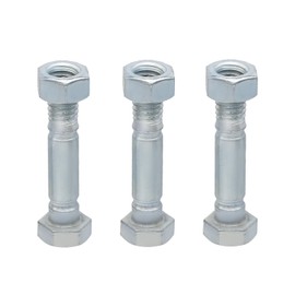 Hypersky 51001500 510015 Shear Pin Bolts and Nuts for Ariens ST1032 ST1028 ST824 ST828 AM122156 AM136890 Snow Blowers 3-Pack