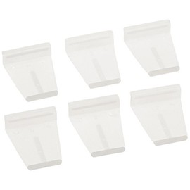 Prime-Line L 5525 Screen Lift Tabs, Universal, White Plastic (6 Pack)
