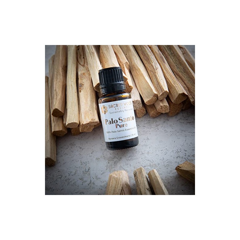 Palo Santo Pure Essential Oil for Diffuser (Sacred Wood Essence)