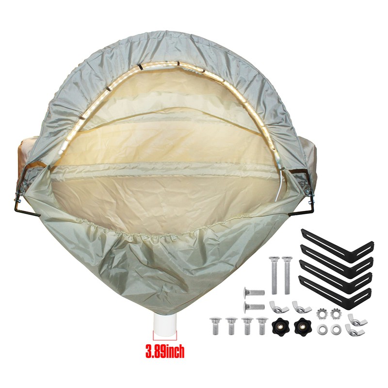 Bylot 5000-L Lighted Dust Solution Compatible with all Miter Saws