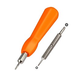 2Pcs Doorbell Screwdriver Set Precision Screwdriver Kit Magnetic Double-Ended Screwdriver T6 T15 Torx Muti Purpose Screwdriver Replacement Bit Fit Tool Set Repair for Laptop, Electrical Device