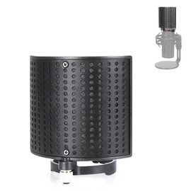 Quadcast 2 Microphone Pop Filter - Windscreen Compatible with Hyperx Quadcast 2, Three-Layer Pop Shield Improve Sound Quality