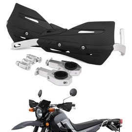 JFG RACING Dirt Bike Handguards,Motorcycle 7/8'' and 1 1/8'' Hand Guards Aluminum Universal for Dirt Pit Bike MX Motocross Supermoto Racing ATV Quad KAYO - Black