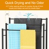 Honiter Towel Racks for Bathroom, 3 Tier Wide Towel Drying