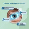 MIGRASTIL Migraspecs Migraine Glasses, Blue Light Blocking Glasses for Women