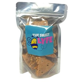 The Sweet Lyfe Freeze Dried Peanut Brittle, 6 oz - Trending TikTok Candy, Crunchy Brittle Made with Honey Dipped Peanut Brittle Candy - Gourmet Sweet Snack - Shipped in Box