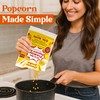 6oz Concession Essentials- Popcorn Portion Packs - Kernels, Oil and