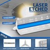 Stylo Aluminum Architect Scale Ruler - 30cm Ruler Laser Etched