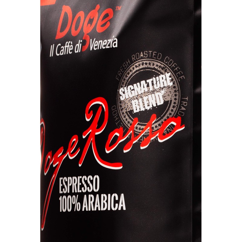1kg Doge Rosso 100% Arabica Coffee Signature Medium Roast Italian