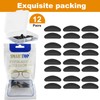 Adhesive Nose Pad,12 Pairs 1.3mm Ultra Thin Stick On Eyeglass