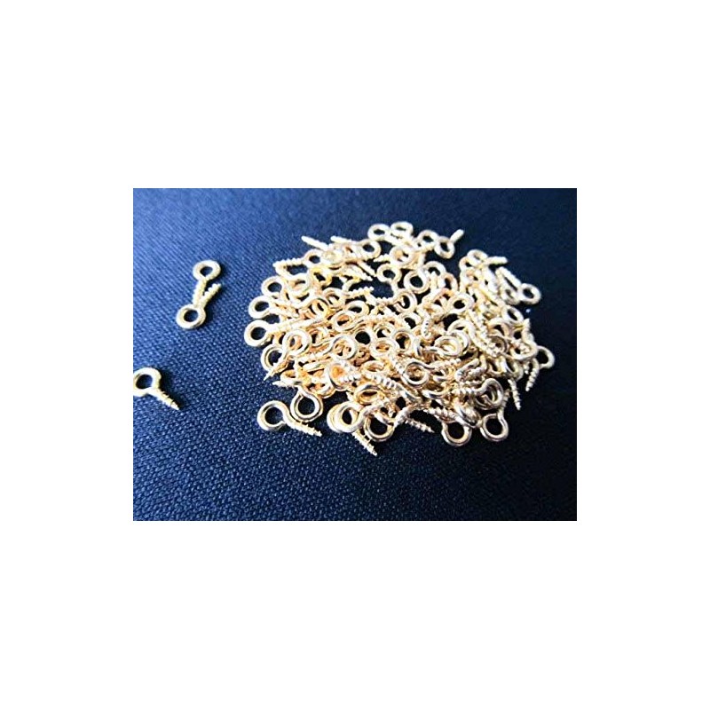 100 x screw eyes Eye Bolts Screws Lochschrauben eyelets 7