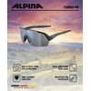 Alpina Unisex Adult Turbo HR Sports Glasses Matte Black One