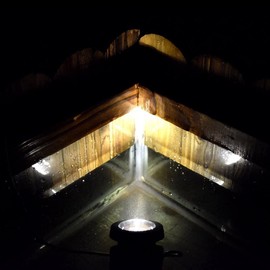 EONANT Solar Pond Light, 6 LED Waterproof Spotlight, Outdoor Underwater Spotlight, Solar Landscape Lighting for Garden, Lawn, Pool, Aquarium (White-1)