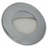 Replacement Boat Parts White LED Flush Mount Courtesy Light with SS Trim Ring