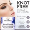 FYNE - KNOT FREE Individual Eyelashes, Black [60 Pcs, Ultra