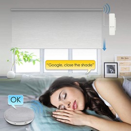 WiFi  DIY Smart Motorized Chain Roller Blinds Shade Shutter Drive Motor APP Control Compatible with Alexa  Home Voice Control Programmable Electric Curtain Motor