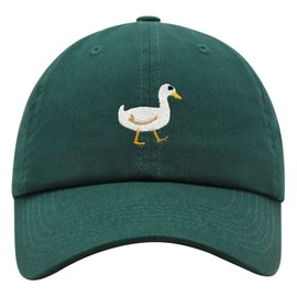JPAK Duck Premium Dad Hat Embroidered Cotton Baseball Cap Bird Lake