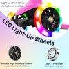 BELEEV A6 Kids Scooter with LED Light-Up Wheels & Deck,