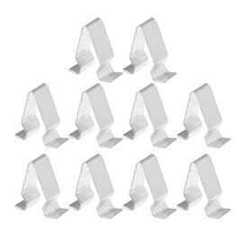 VekAuto 10 Pcs Car Trunk Tail Panel Windshield Pillar Trim Clip Compatible for VW Golf 2015-2021, Durable Metal Silver Tone Retainer Fastener