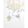 Dreamboat Daisy Leverback Earrings for Women 925 Sterling Silver Daisys